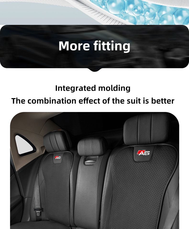 Breathable Ice Silk Car Front/Rear Cover For AUDI A1 A3 A4 A5 A6 A7 A8 Q3 Q7 Q8 TT Non-slip Auto Seat Protector Cushion_autovado.com