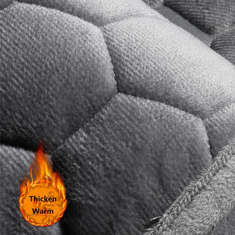 Car Front Rear Warm Seats Cushion Protector Plush Cover Autumn Winter Universal For Sedan Hatchback SUV Seat Mat_autovado.com