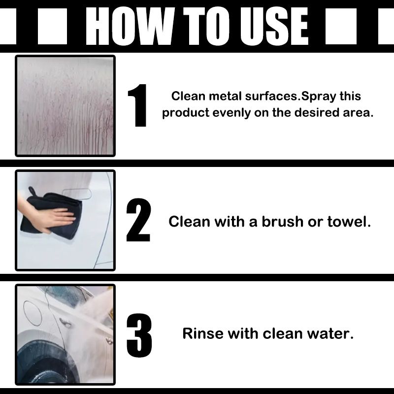 Ryekew Cleaner Decontamination Oxidation Layer Yellowing Wheel Refurbishment Agent Aluminum Alloy Cleaning Rust Remover_autovado.com