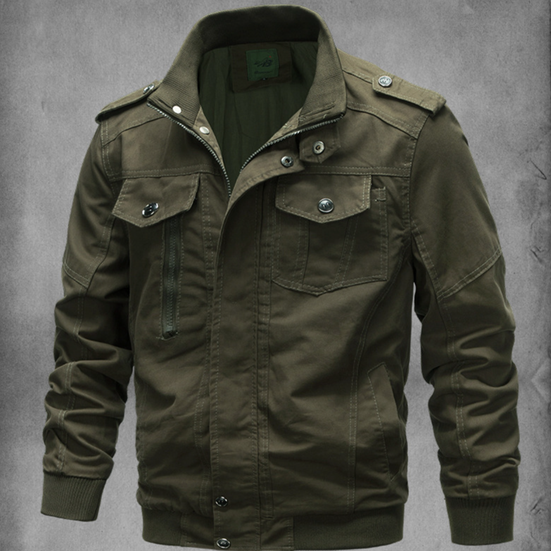 Men's Clothing jacket cotton men's new men's large size jacket flying coat _autovado.com