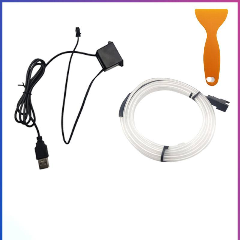 EL cold light guide car atmosphere light bar car atmosphere light universal model _autovado.com