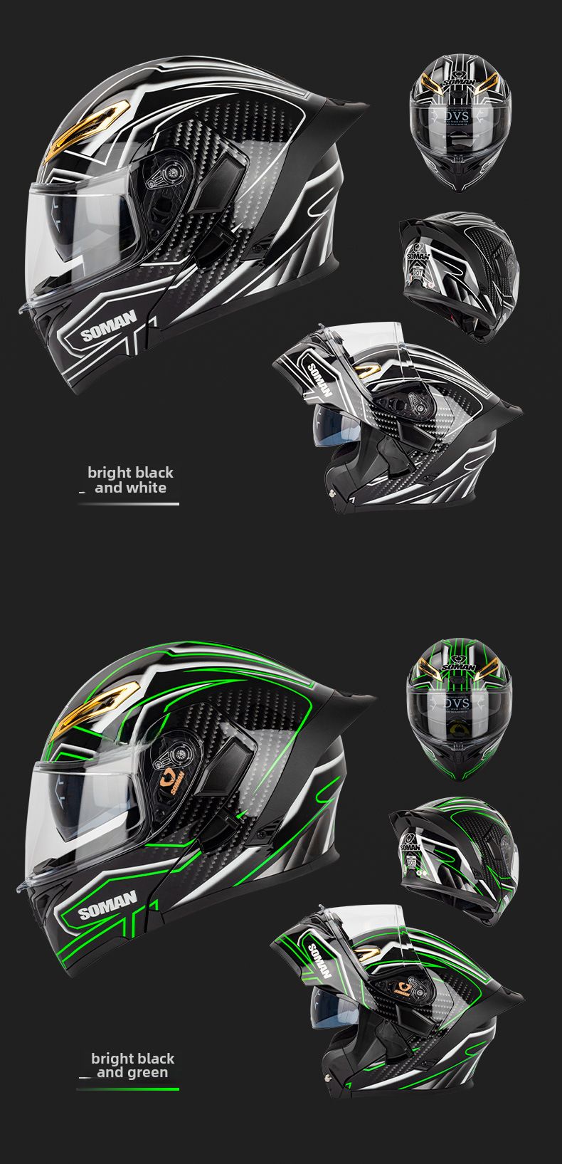 Double lens visor helmet four seasons riding warm safety helmet_autovado.com