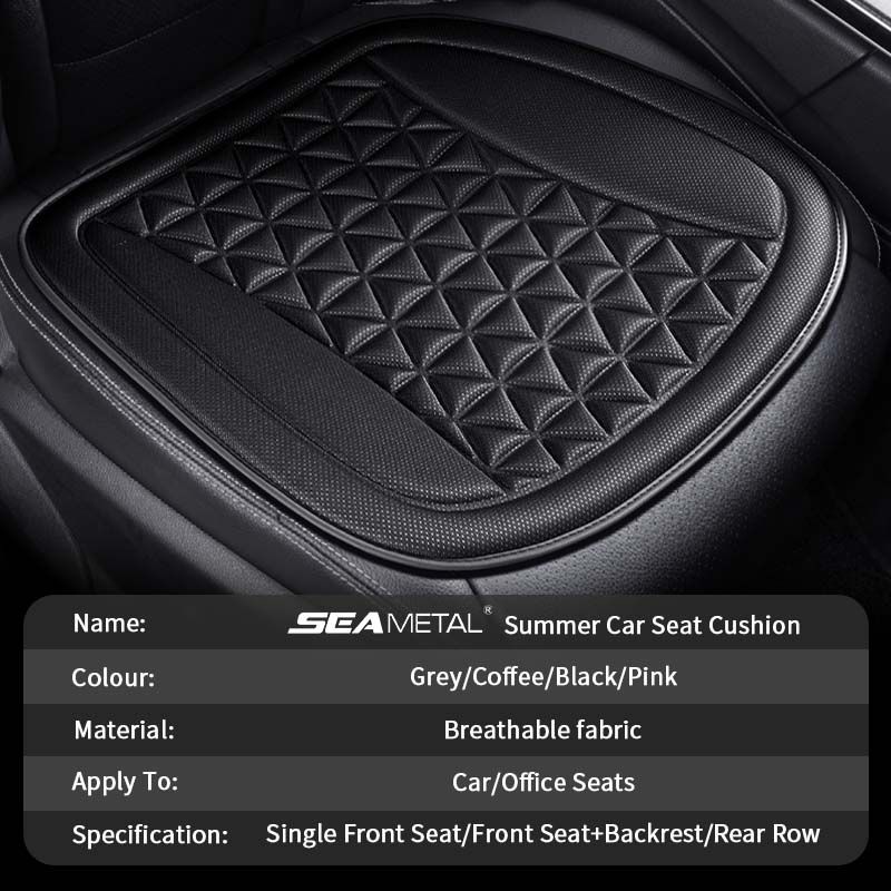 SEAMETAL 3D Car Cushion Breathable Cover Convex Design Heat Dissipation Seat Protector Anti Scratch Non-Slip Chair Mat_autovado.com