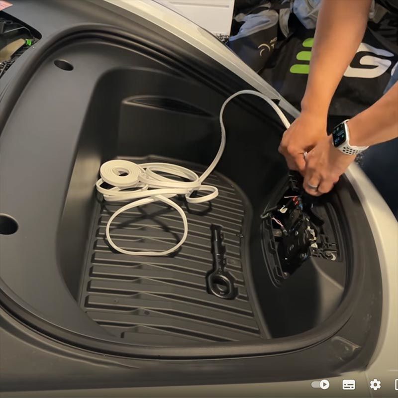 Suitable For Tesla 3/Y/S/X Front Trunk LED Decorative Super Bright Waterproof Light Strip_autovado.com