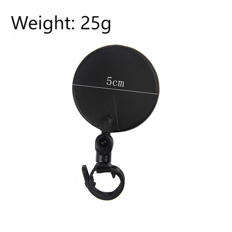 Universal Bike Rearview Mirror - Wide-Angle Convex Glass Mirror For E-Bikes & Mountain Bikes (Round/Oval, 1-Pack/2-Pack)_autovado.com