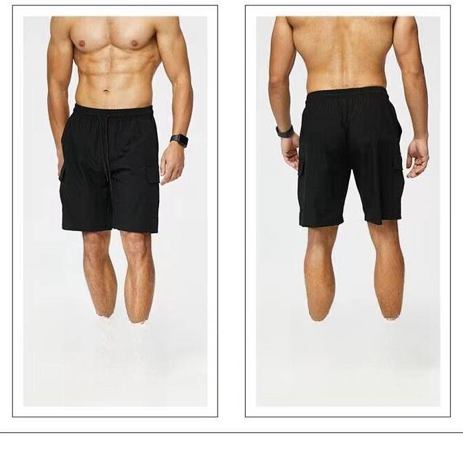 Men's Clothing Casual Workwear Sports Shorts Men's Thin Quick-Drying Running Training Fitness Loose Shorts_autovado.com