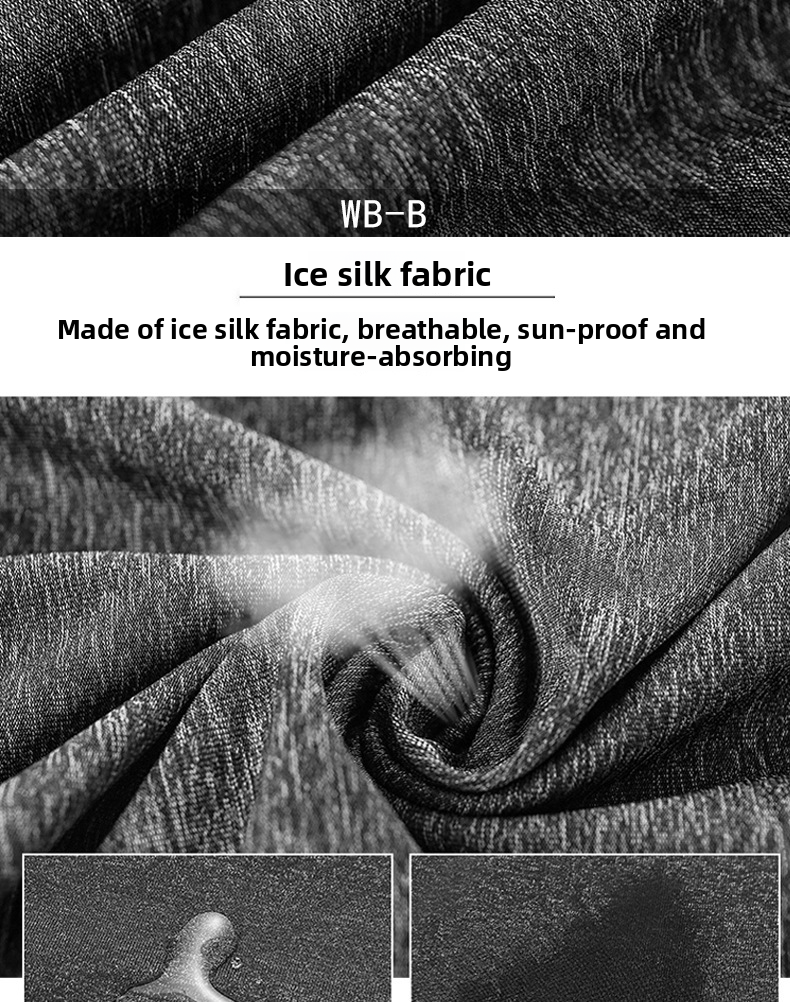 Ice Silk Sun Protection Neck Gaiter Summer Outdoor Headscarf Triangle Scarf Breathable Ear Hanging Face Head Cover_autovado.com