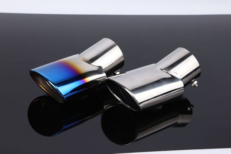 Cross-Border Hot Sale Suitable For CRV Range Rover IX35 Car-Specific Tail Muffler Car Exhaust Pipe Silencer Tailpipe_autovado.com