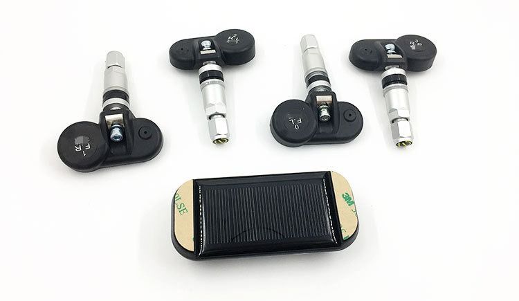 Solar-Powered Wireless TPMS For Cars - Hidden Windshield-Mounted Tire Pressure Monitoring System With Real-Time Alerts & Temperature Sensor_autovado.com