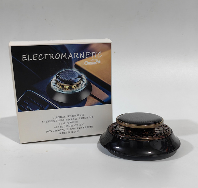 Solar car aromatherapy device car fragrance Water ornament_autovado.com