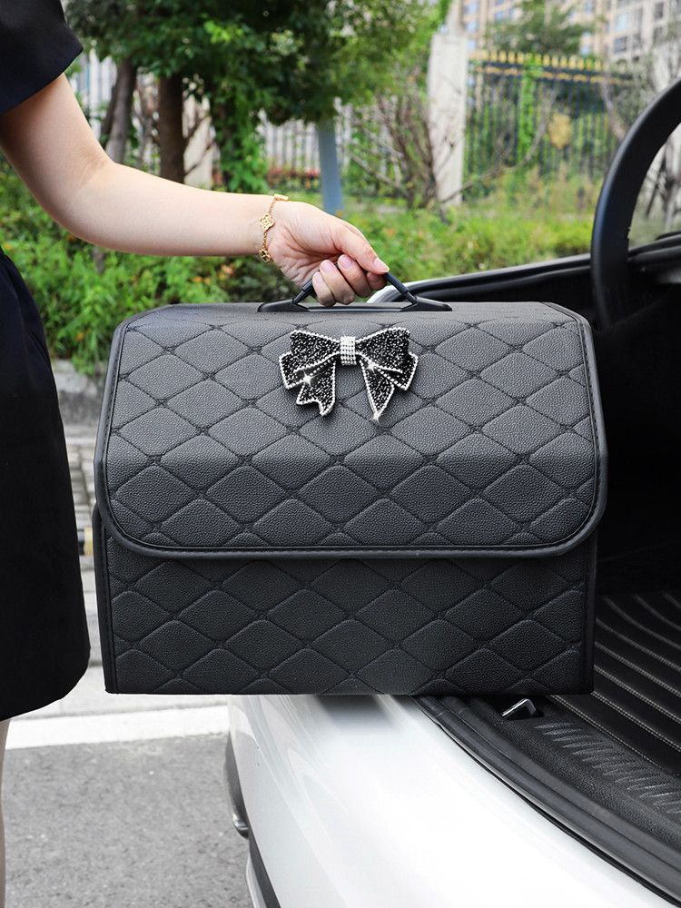 Xiaoxiangfeng Trunk Storage Box, Mounted Artifact, Organizer, Car Interior Box Supplies, Complete Collection Of Leather_autovado.com