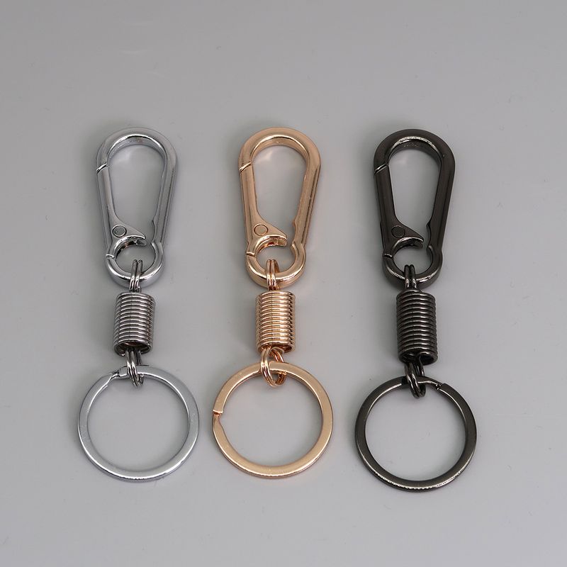Key Chain Accessories Ring Car Motorcycle Key Spring Mountain Buckle For Men Waist Hanging_autovado.com
