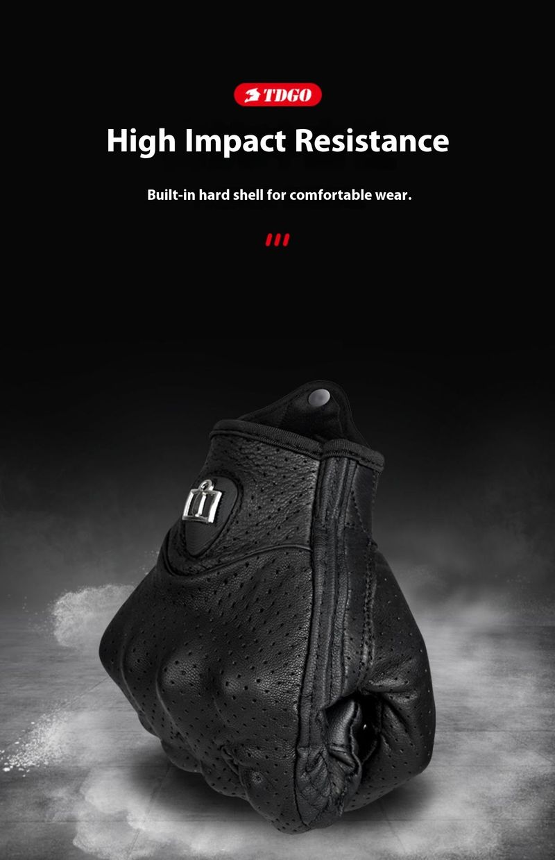 Motorcycle Gloves – Premium Lambskin & Cowhide (Windproof/Touchscreen/Breathable, All-Season Riding, M/L/XL, Black/Yellow)_autovado.com
