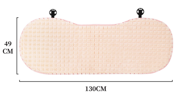 Car seat cushion Winter grid car with warm seat cover simple car seat cushion four seasons universal_autovado.com