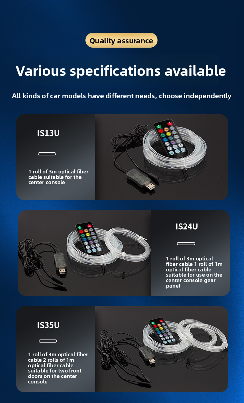 Car Atmosphere Interior Modification USB Sound Cold Colorful Remote Control Wireless Guide Rhythm Light Strip_autovado.com
