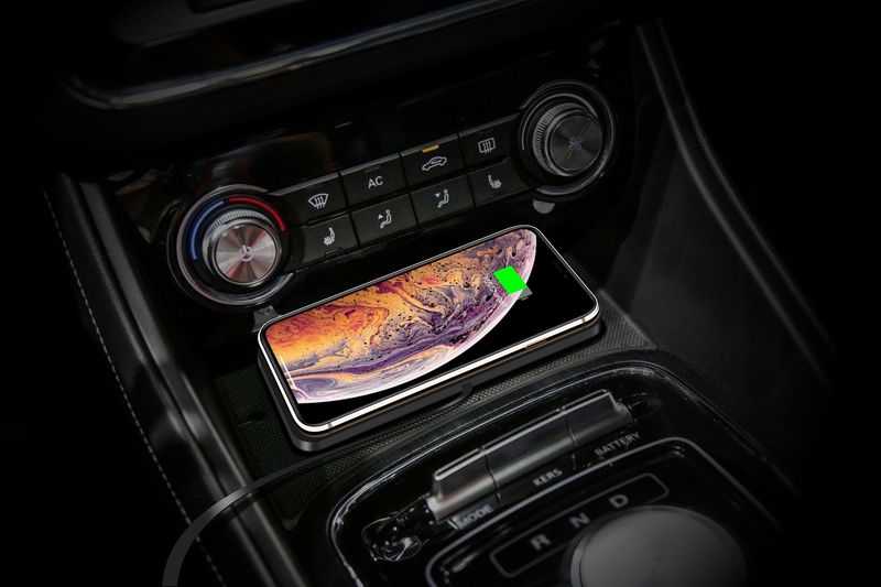 Car Anti-Slip Mat Wireless Charger Modified Storage Compartment Suitable For Mercedes-Benz BMW Audi Honda Volkswagen_autovado.com