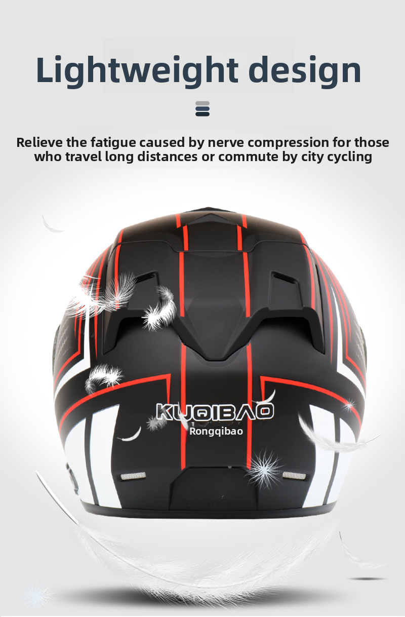 CoolQee Electric Motorcycle Bluetooth Men's Smart Helmet 3000mAh Long Battery Life_autovado.com