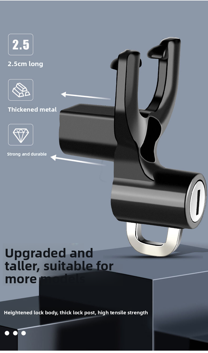 Front Multi-Function Universal Hanging Electric Scooter Storage Helmet Multi-Purpose Hook Lock_autovado.com