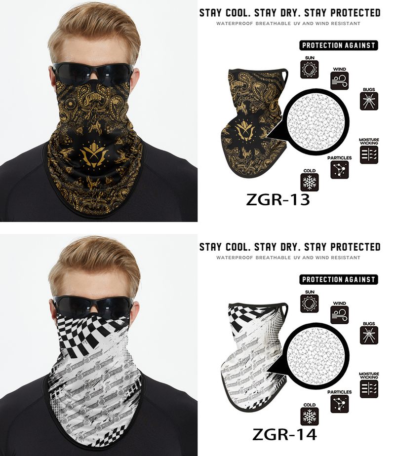Winter Motorcycle Fleece-Lined Riding Mask Outdoor Bicycle Mountaineering Cold-Proof Ear-Hanging Triangle Scarf_autovado.com