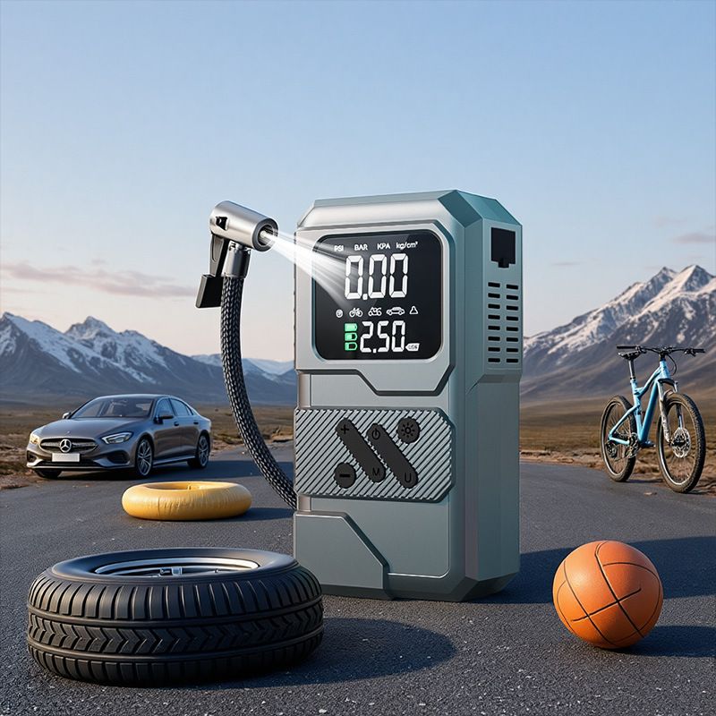 Multifunctional Portable Car Emergency Starter Power Bank All-in-One Air Pump_autovado.com