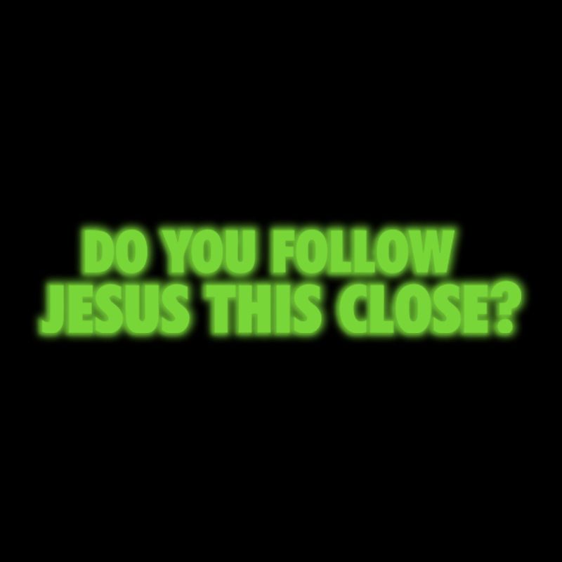 FOLLOW JESUS Follow Jesus English car sticker scratch cover sticker waterproof car body decoration_autovado.com