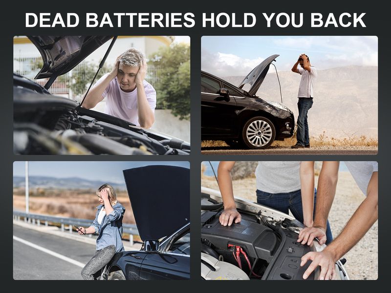 Hot-Selling Emergency Jump Starter Power Bank 12V 6000A Large Capacity Car Battery Ignition Tool_autovado.com