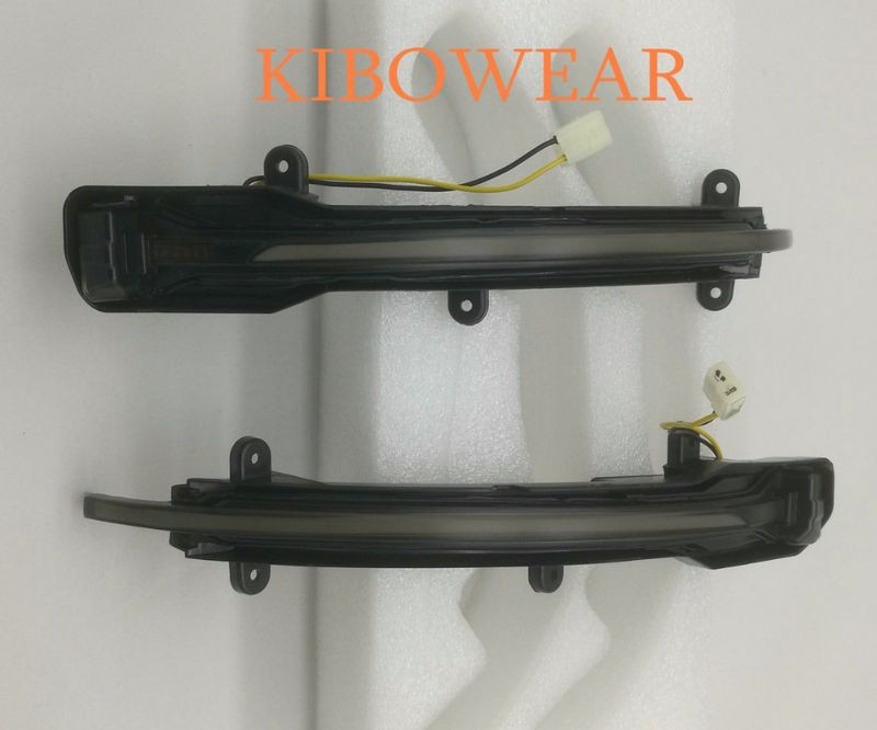 Kibowear for Q5 SQ5 8R Q7 4L Dynamic Blinker LED Turn Signal Side Mirror Lights indicator 2010 2011 2012 2013 2016_autovado.com