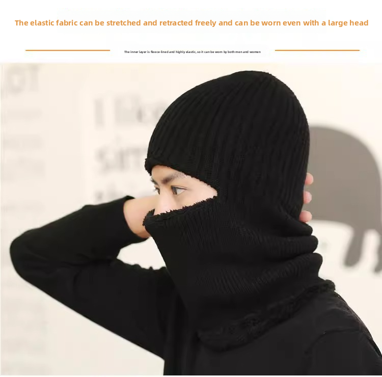 Warm Headgear For Men And Women, Windproof Hat, Cold-Proof Mask, Winter Cycling Neck Warmer, Face Shield, Electric Bike_autovado.com