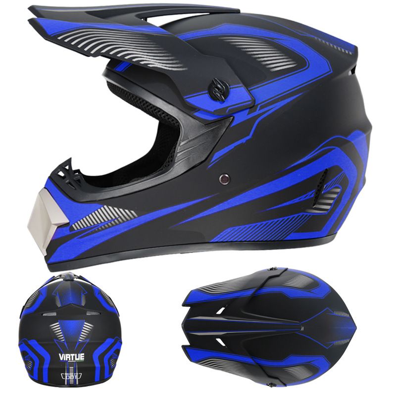 Electric beach Cross country helmet Mountain downhill cool full helmet kids teen kart helmet_autovado.com
