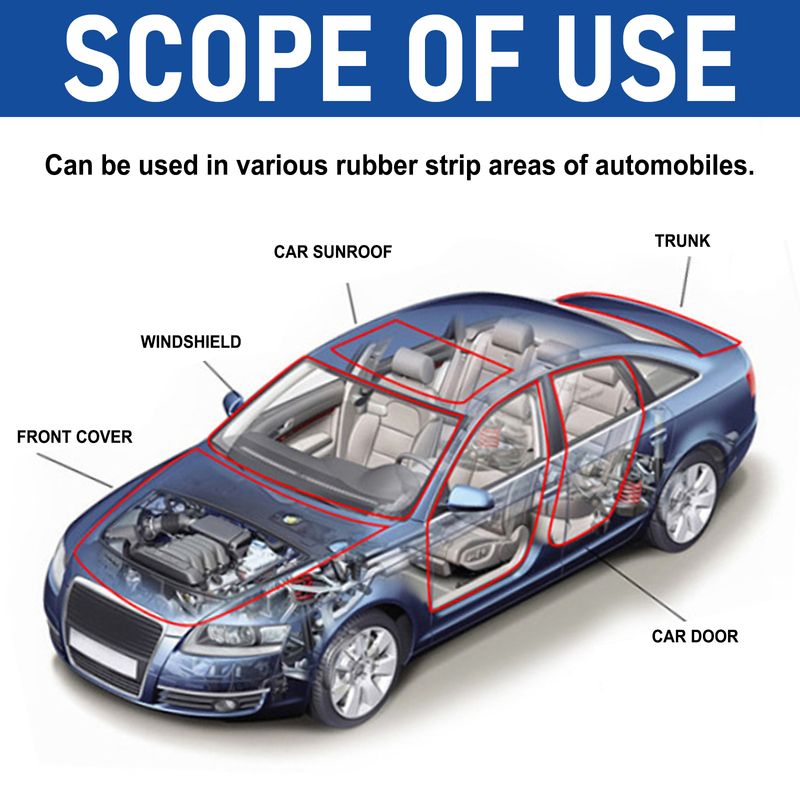 Homonth Rubber Protectant For Cars, Automotive Interior Rubber Turning New Brightening Cleaning Maintenance Protective Agent_autovado.com