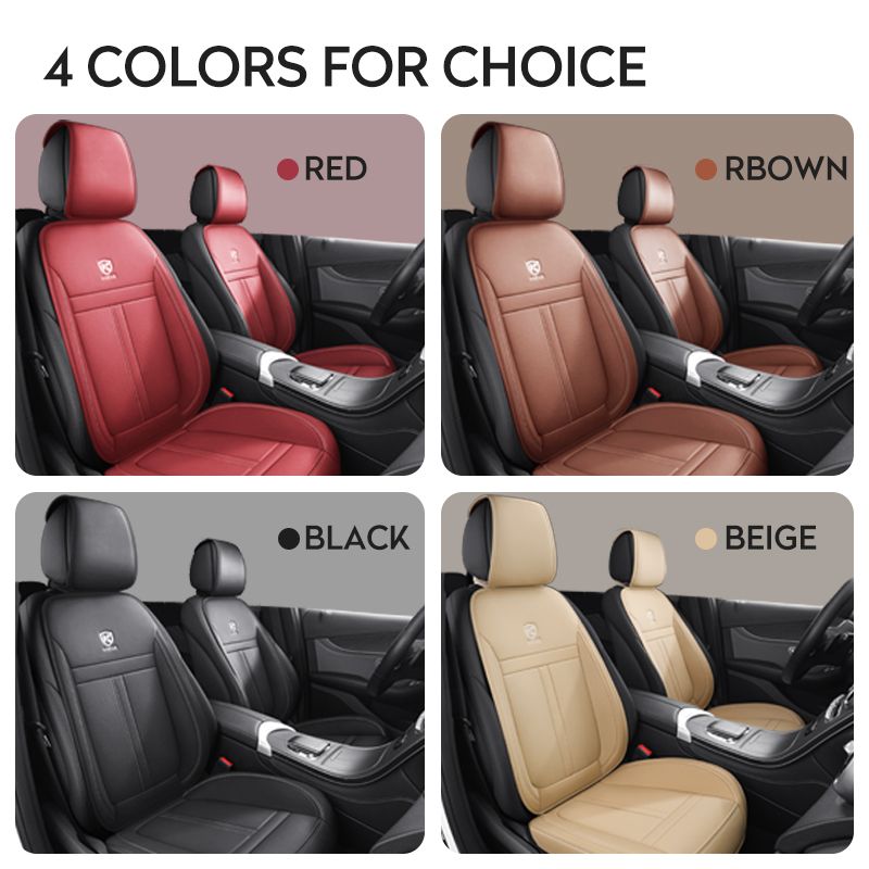 Cover Nappa Leather Cars Cushion Automobiles Waterproof Seat Protector Universal Car Chair Pad Mat Auto Accessory_autovado.com
