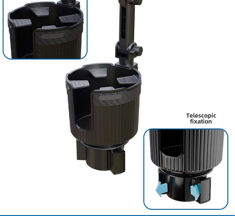 Factory Direct Sales car water cup holder mobile phone holder large vacuum cup car drink holder new car cup holder_autovado.com