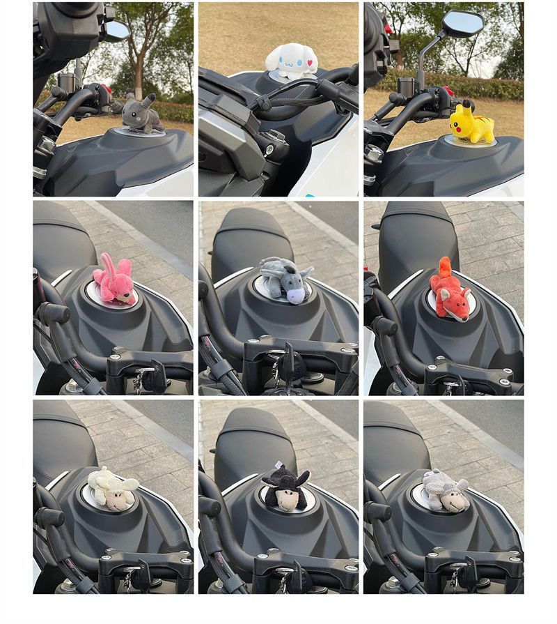 【 94% Positive Review Rate 】 Battery Electric Bike Motorcycle Decoration Accessories, Pendants, Ornaments, Dolls, Cute_autovado.com