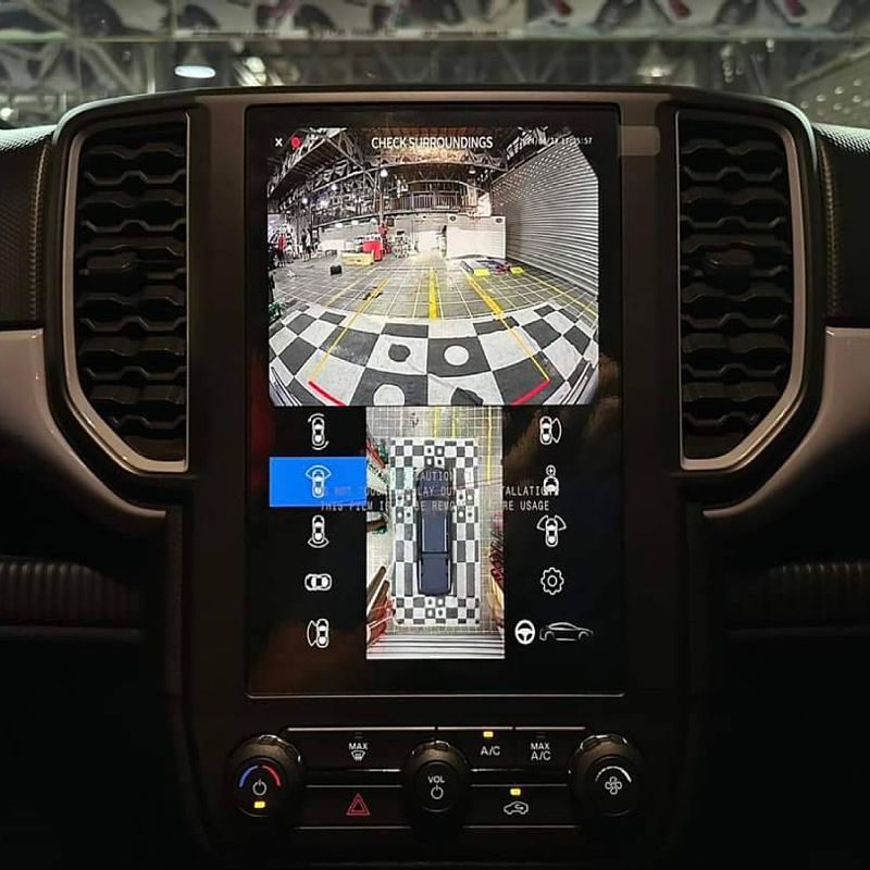 360° Panoramic Camera System For Ford Explorer/Ranger/Everest/Raptor - HD Night Vision Parking Assistant With 4K DVR & Dynamic Guidelines_autovado.com