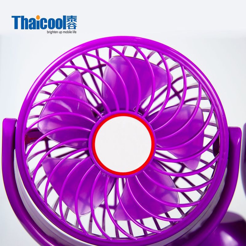 Special Offer Taigu Purple Shaking Head Fan 5.5-inch 24V Double Headed Car_autovado.com
