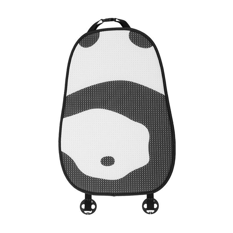 Can love Panda car waist autumnwinter plush comfortable warm car pillow pillow cartoon car cushion woman_autovado.com