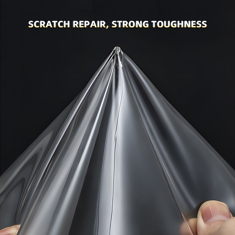 0.3*15M TPU Self-healing Anti-scratch Gray Headlight Black Taillight Dark Transparent Light Film Protection_autovado.com