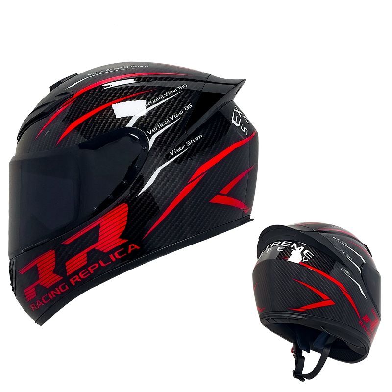 Certified National Standard Motorcycle Helmet Full Helmet Men's and Women's Winter Warm Safety Four Seasons Knight Electric Motorcycle Full Helmet_autovado.com