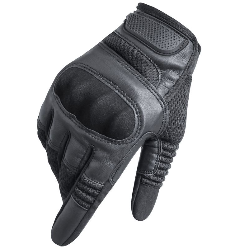 Outdoor sports tactical gloves Riding hard shell all refers to mountain protection special training Combat CS motorcycle gloves equipment_autovado.com