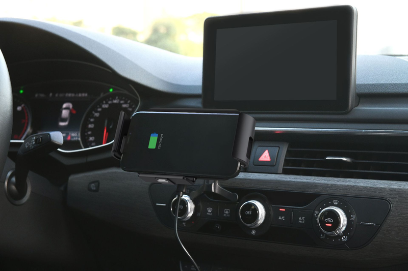 KC certified Samsung ZFold5 folding screen mobile phone car wireless charger holder suitable for Xiaomi_autovado.com