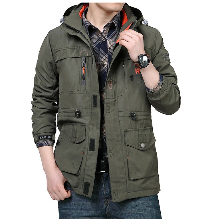 Men's Clothing casual assault clothing outdoor waterproof military coat quick-drying mountaineering clothing _autovado.com