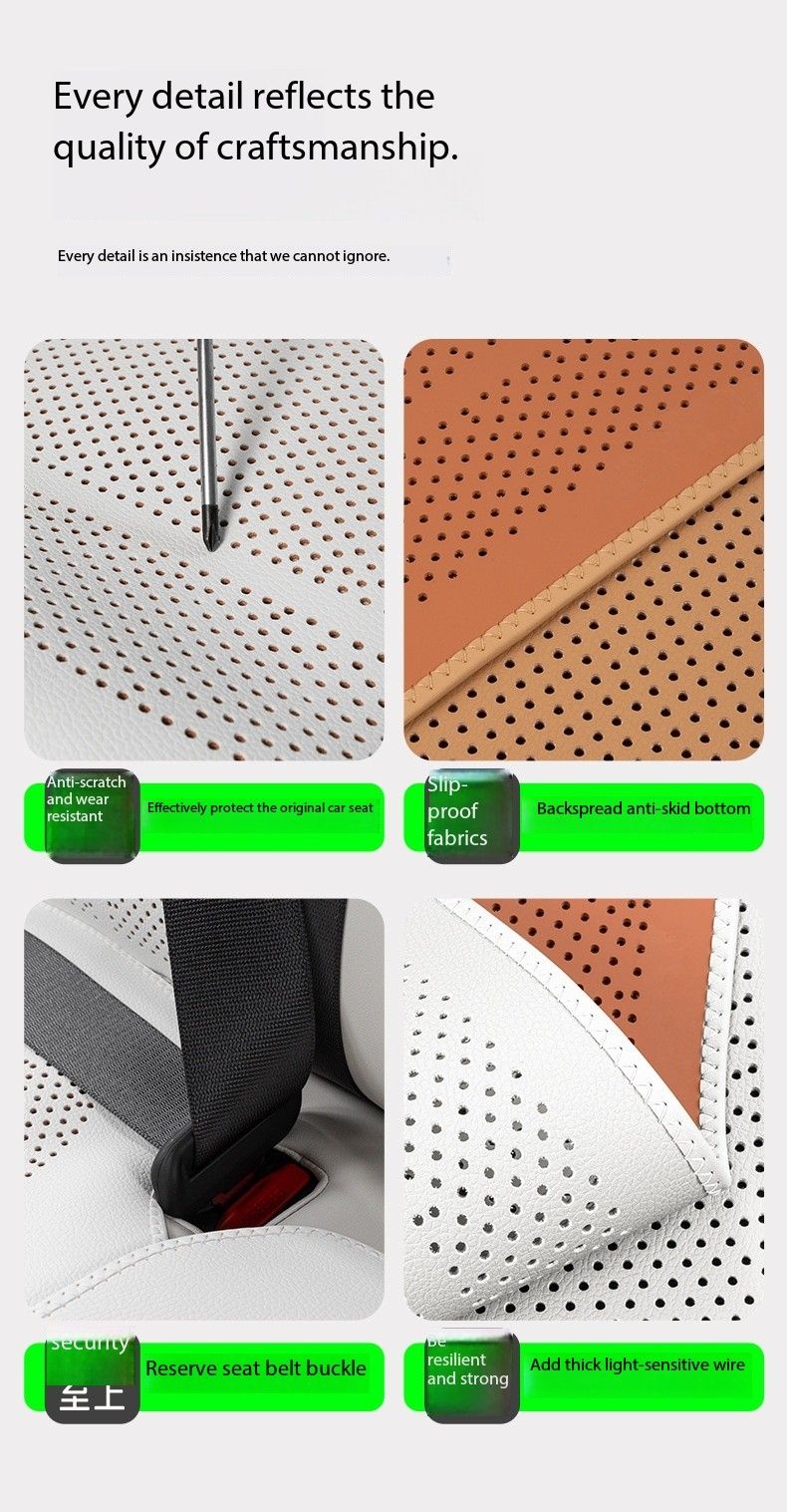 Leather Car Cover Universal Front Seat Protection Cushion For KIA RIO Sorento K3 K4 K5 K7 K9 Opirus Sportage R Ceed_autovado.com