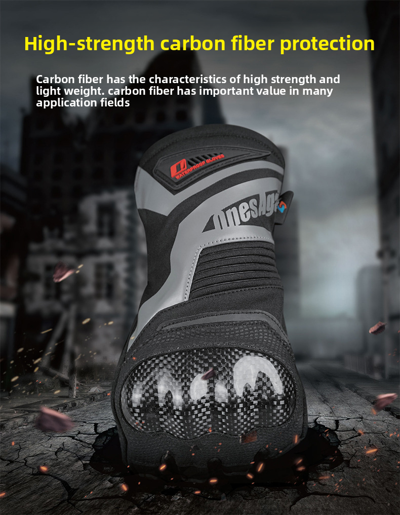 OnesAgain Motorcycle Winter Riding Gloves Men Long Waterproof Windproof Warm Women Rider Motorbike Anti-drop_autovado.com