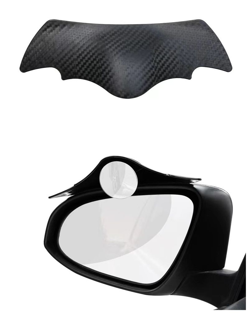 Car Rearview Eyebrow Small Round Integrated Reflective Blind Spot Reversing Mirror Rain Shield Waterproof Artifact_autovado.com