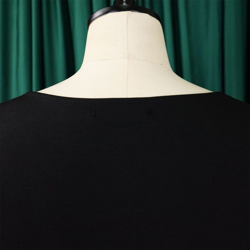 Women's Clothing plus size women's clothing 2023 new fashion temperament casual tops big swing skirt suit_autovado.com