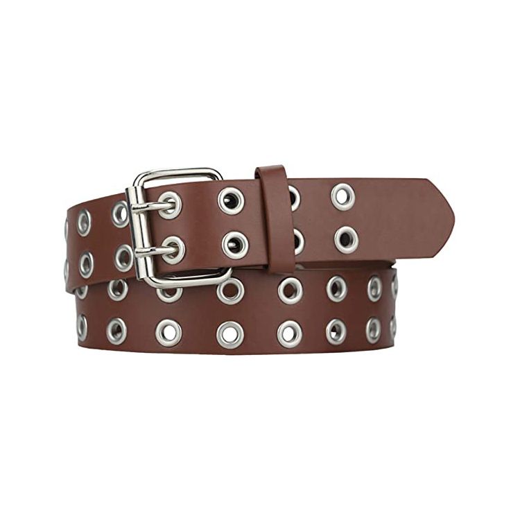 HOT Fashion Alloy Women Belts Chain Genuine New Punk Style Metal Pin Buckle Leather Men Waistband for Jeans_autovado.com