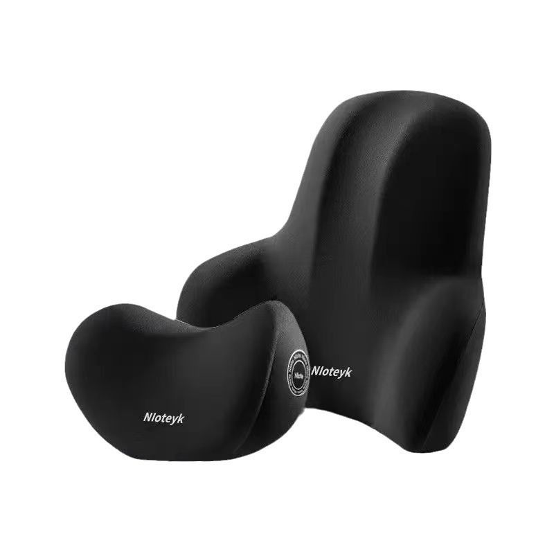 Logo Customized High-end Car Small Headrest Lumbar Support Memory Foam Cushion Lumbar Cushion Backrest Lumbar Pillow Car Neck Support_autovado.com