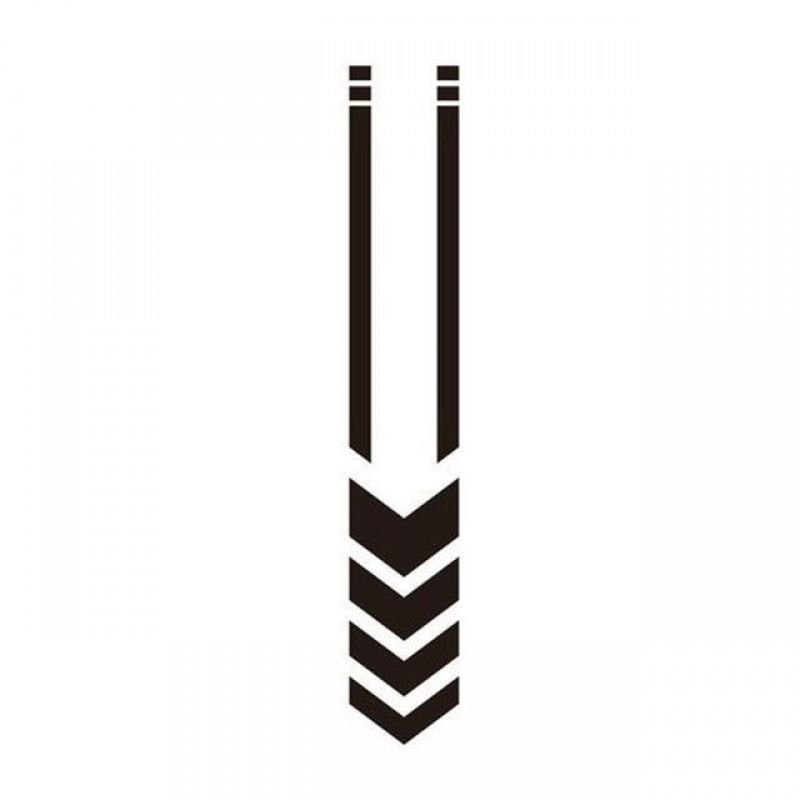 Motorcycle Mudguard, Body Reflective Arrow Line Warning Sticker, Electric Car A313_autovado.com