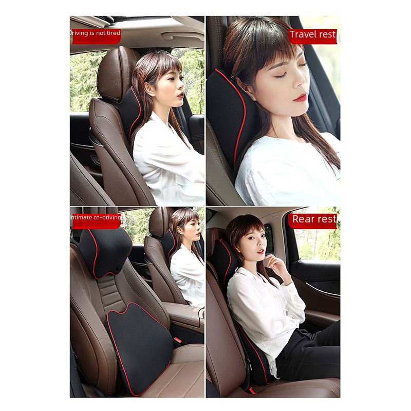 Manufacturers first-hand supply car headrest pillow neck pillow car memory cotton cervical pillow interior supplies wholesale_autovado.com
