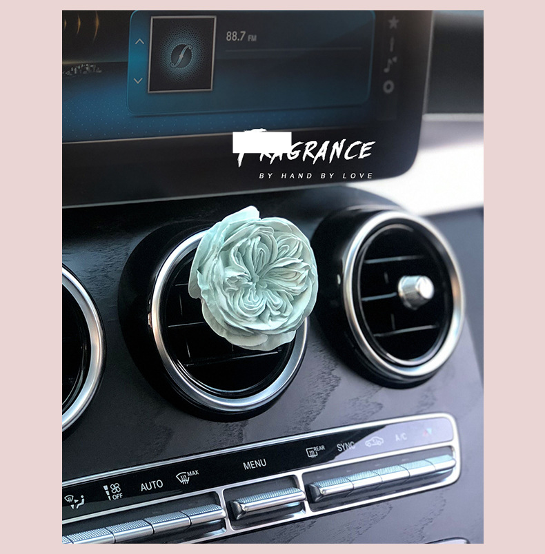 Austin Rose High end Car Aromatherapy Car Air Outlet Decoration Goddess Car Interior Decoration Ornaments Diffuser Stone_autovado.com